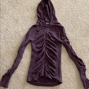 Athleta jacket, purple, xs